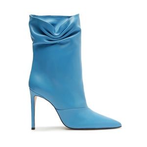 Schutz Sidonie Mid-Calf Leather Bootie